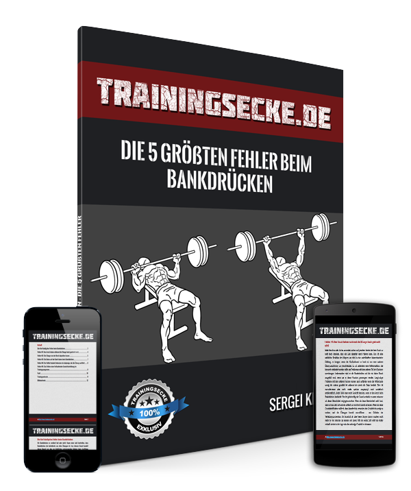 Bankdrücken Titelseite Trainingsecke.de